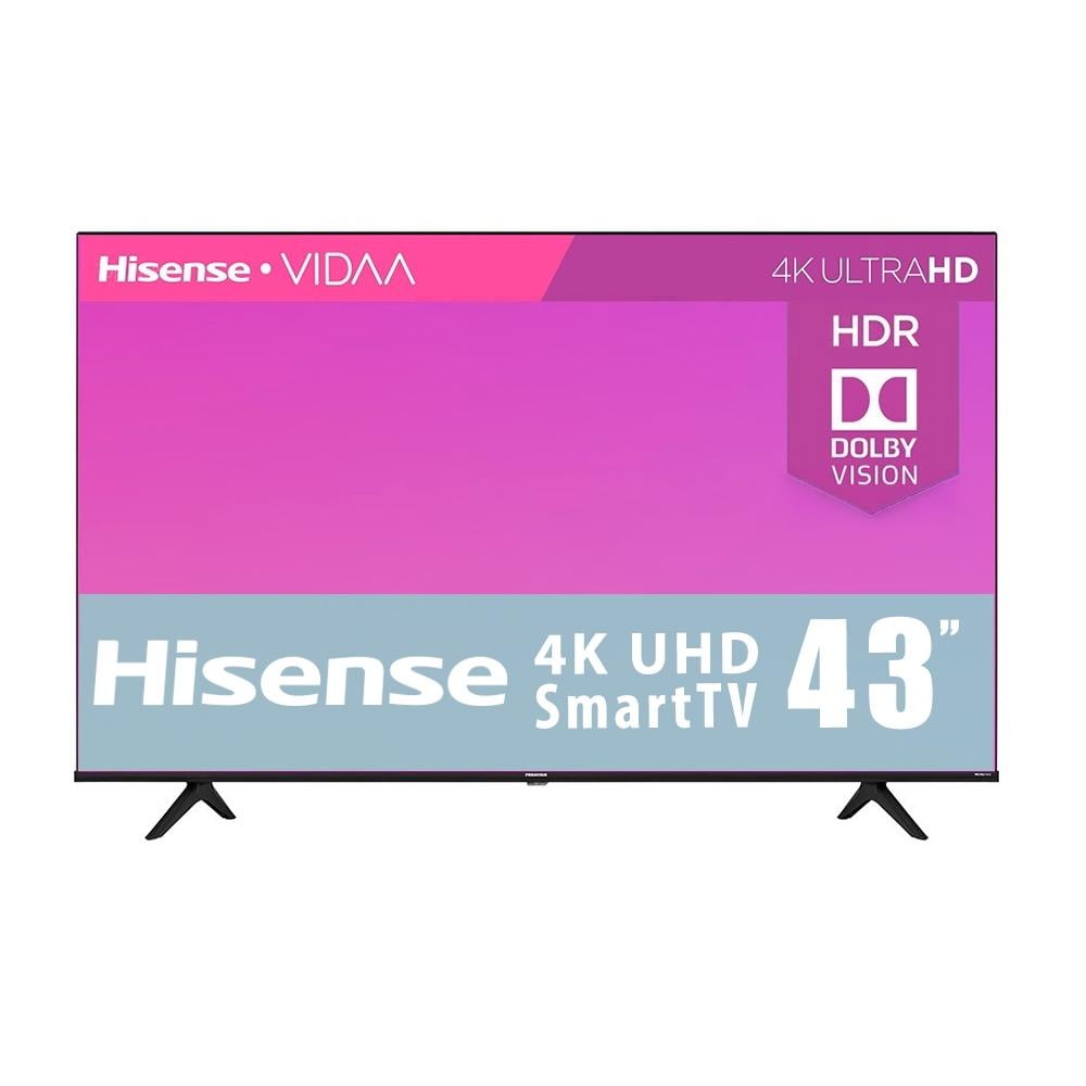 Tv Hisense 43 Pulgadas 4k Ultra Hd Smart Tv Led 43a6gv Vidaa