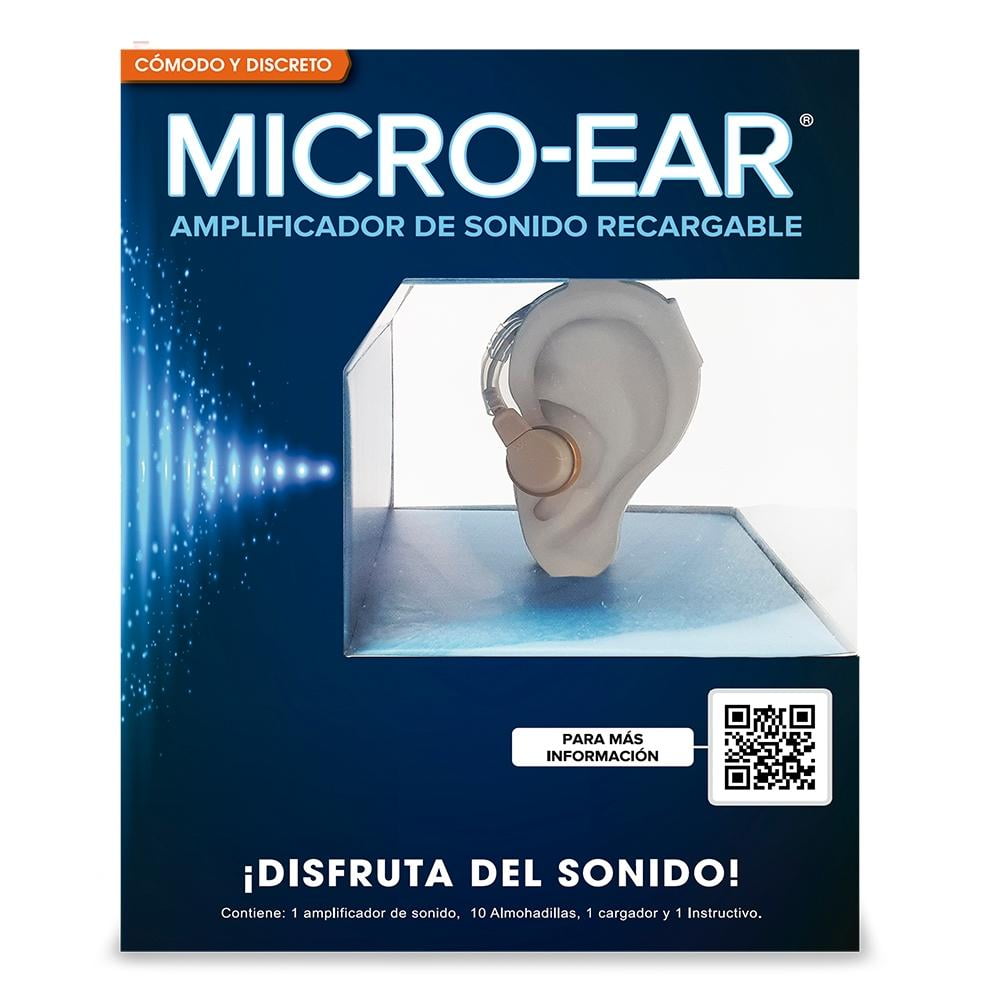 ¡Amplifica tu Audición - Micro Ear!