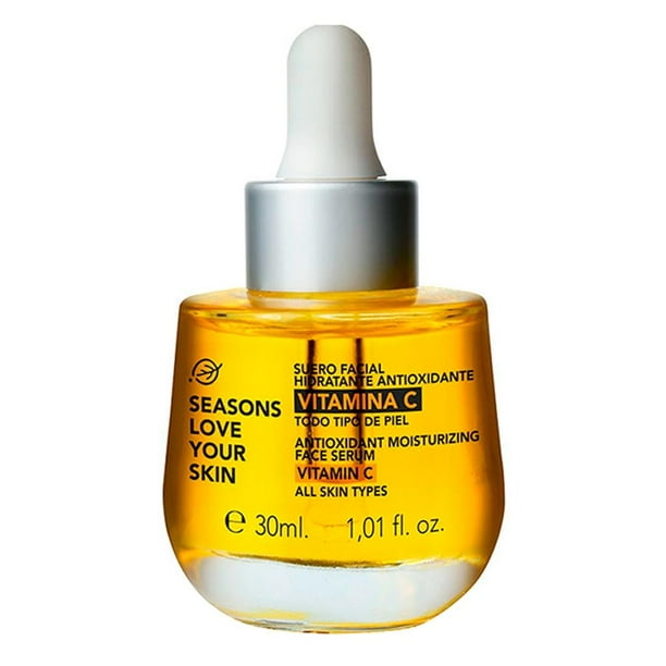 Suero Facial Hidratante Seasons Love Your Skin Antioxidante Vitamina C 30ml Bodega Aurrera En 9448