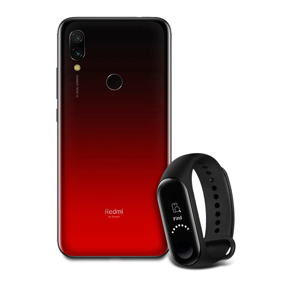 Smartphone Xiaomi Redmi GB Rojo Desbloqueado más Mi Band Negro Walmart en línea
