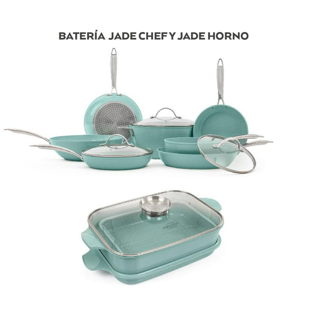 Jade Cook - Batería de cocina Jade Chef 10 piezas