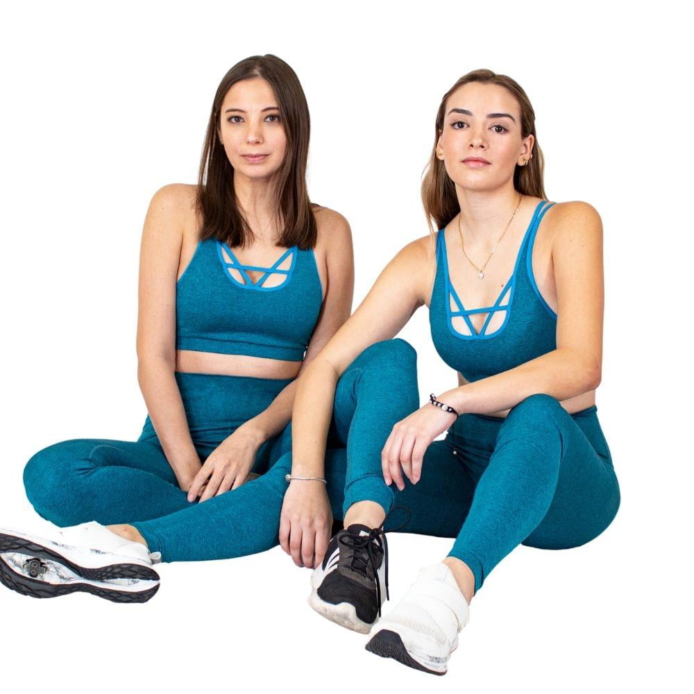 Pants Deportivos Adidas Mujer 3 Franjas Trifolio Sport Gym Clasico azul L  Adidas FM1756