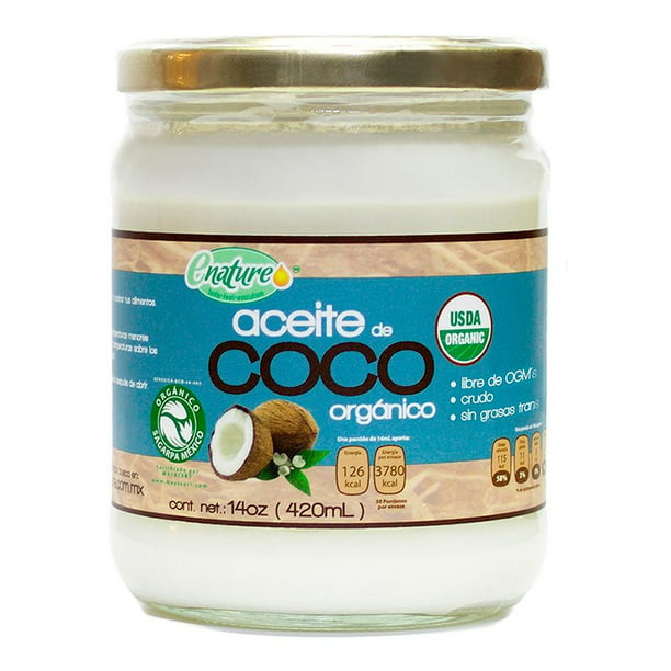 Aceite de Coco extra virgen orgánico 500 ml