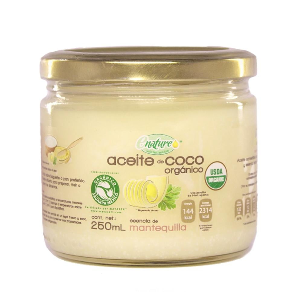 Aceite de coco organico 420 cc Marca Enature - Foodies