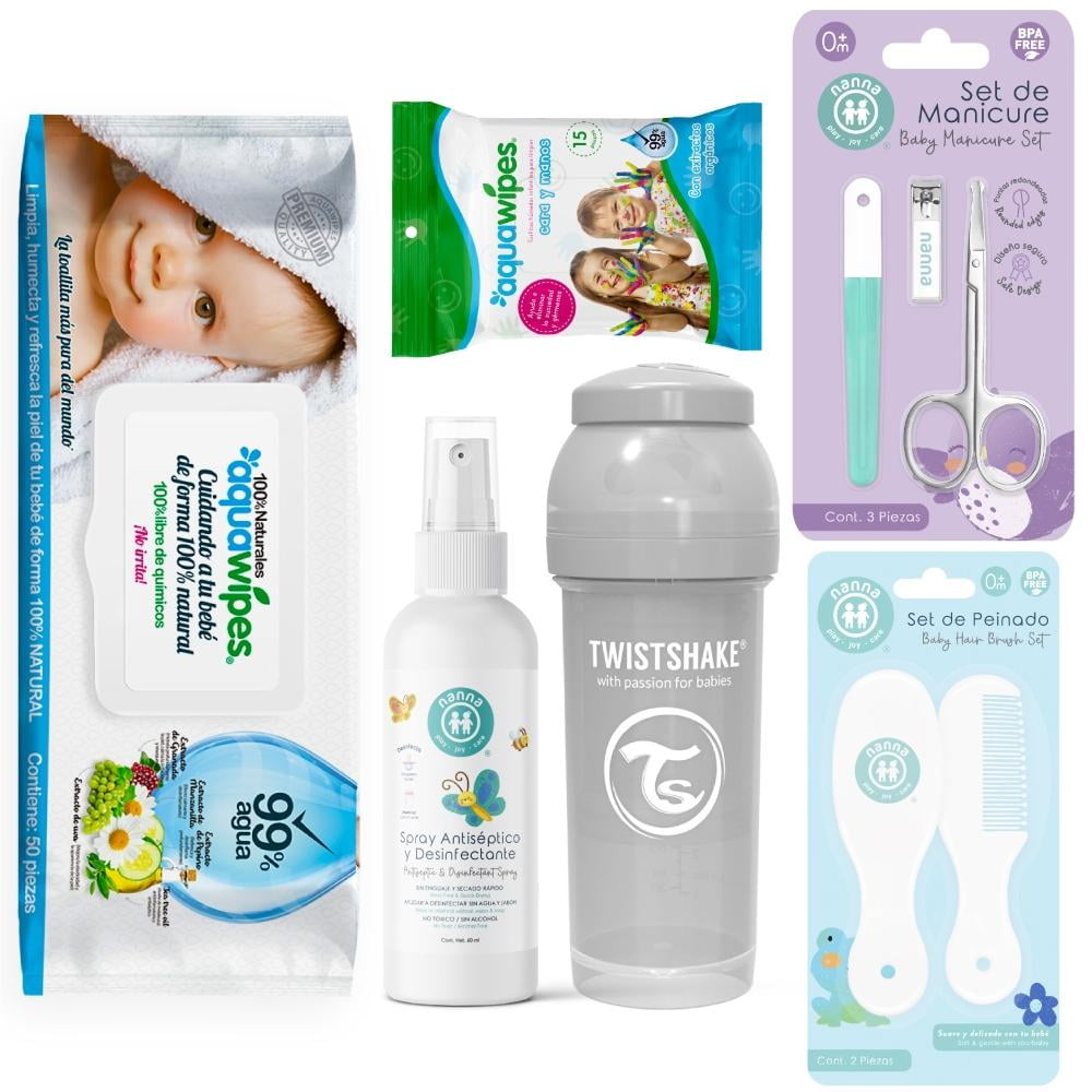 Twistshake Kit de Baño para Bebé - Set de 4