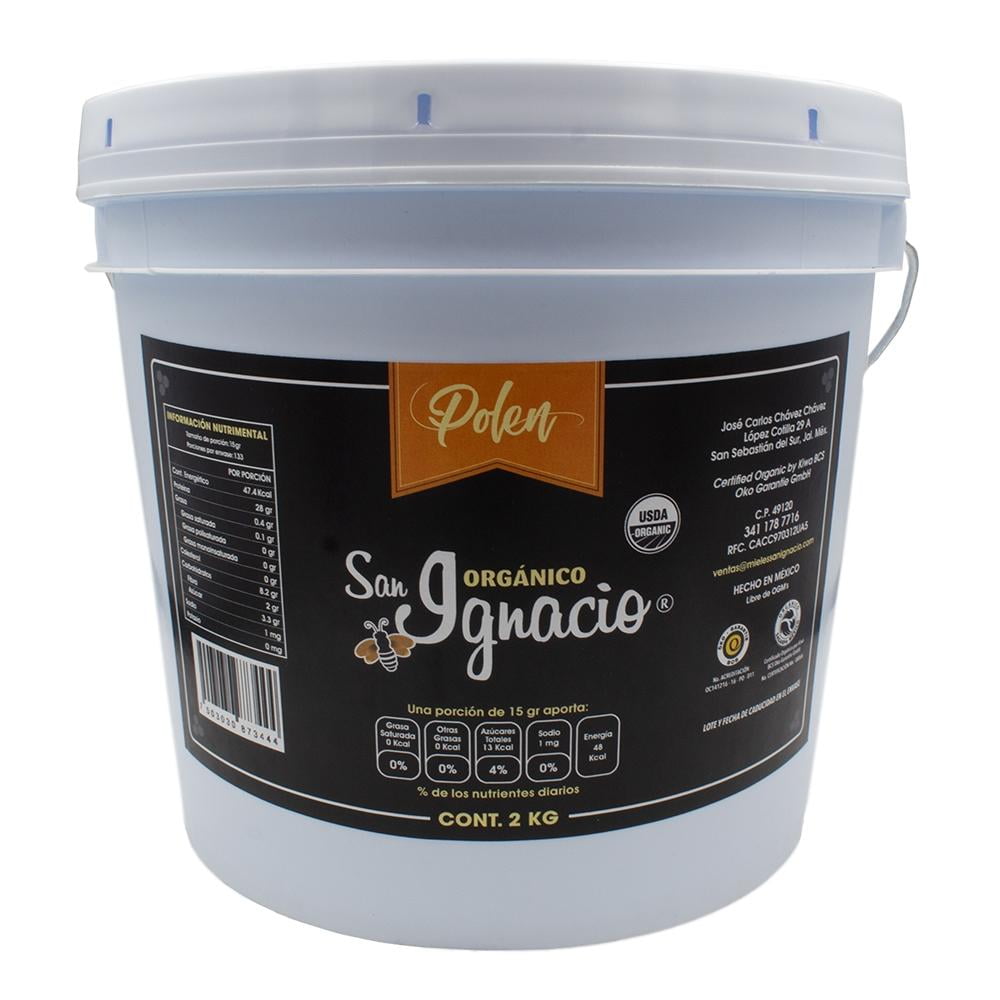 Cera De Abeja San Ignacio Orgánica 100% Pura, 1kg (11 Lam.)