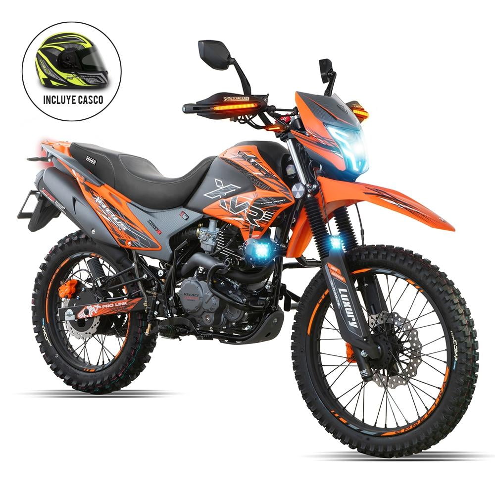  X-PRO Motocicleta de motocross de 125 cc para niños, 125 cc  (naranja) : Automotriz