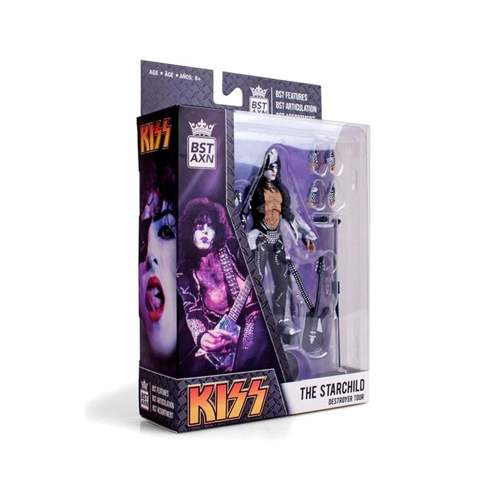 Figura de acción KISS BST AXN Set de 4 Figuras Articuladas KISS - Signature  Collector 4 Pack