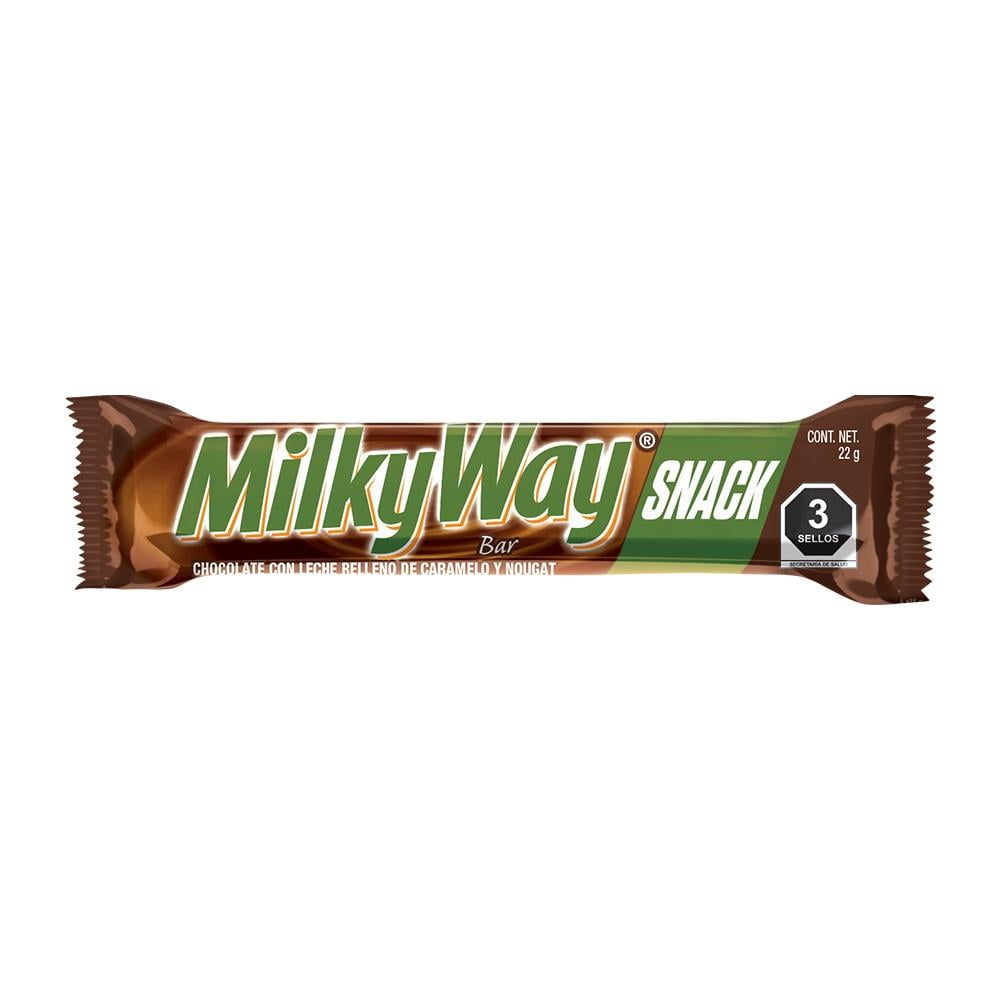 Chocolate Milky Way c/leche relleno caramelo y nougat 22 g | Walmart en ...
