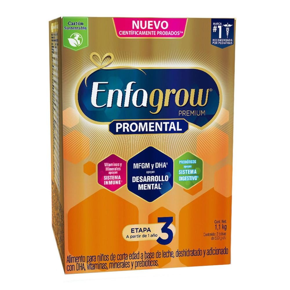 Mal Influyente podar Alimento lácteo Enfagrow Promental etapa 3 a partir de 1 año con 2 bolsas  de 550 g c/u | Walmart