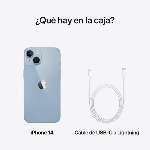 Comprar iPhone 14 de 256 GB Azul - Apple (MX)