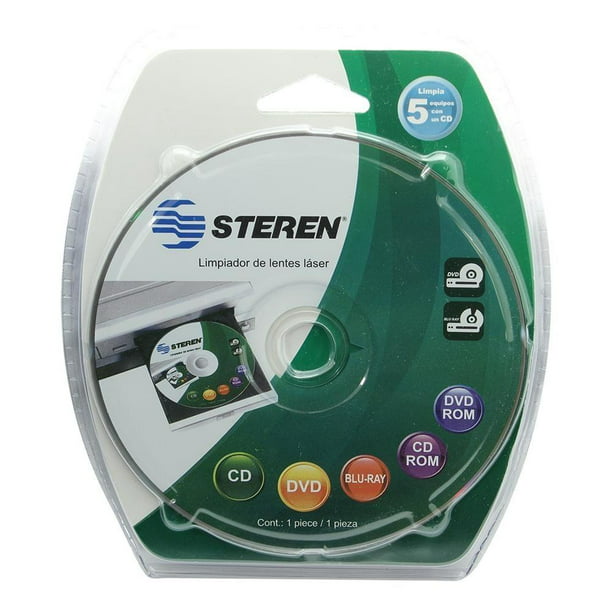  YHDD Disco limpiador de CD, limpiador de lentes de CD seguro y  eficaz, juego de limpieza de lentes láser para reproductor de CD/VCD/DVD :  Electrónica