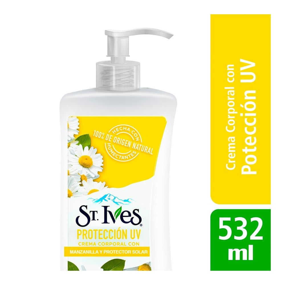 Crema Corporal St Ives Con Manzanilla Y Protector Solar 532 Ml Walmart 5203