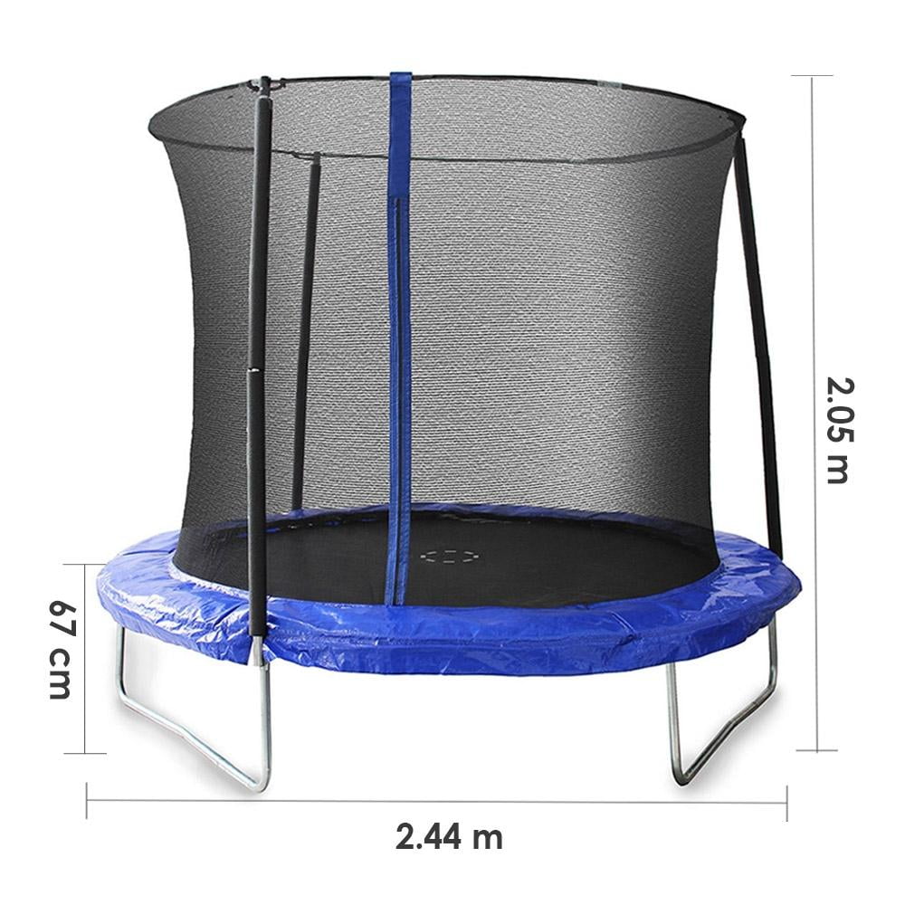 Trampolin Tumbling Niños Brincolin Infantil Red Seguridad Azul