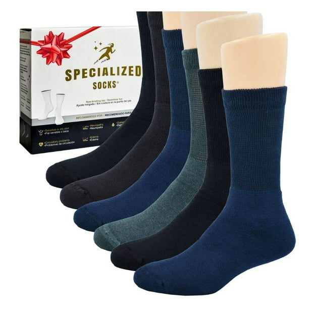 Pack 3 pares calcetines hombre fibra cálida