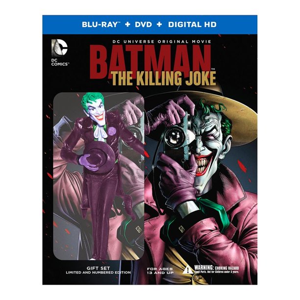 Batman The Killing Joke Blu Ray Más Dvd Más Figura Walmart En Línea 