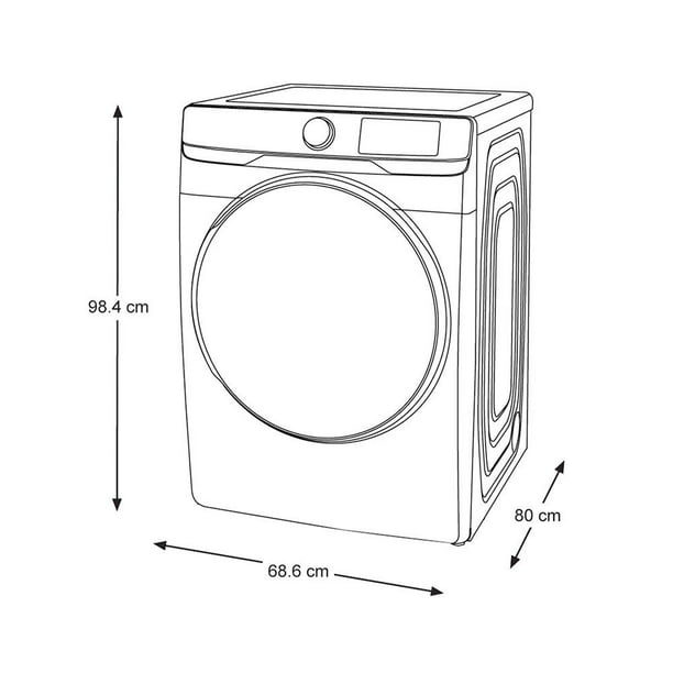 ▷ Medidas de lavadoras  Click Electrodomésticos