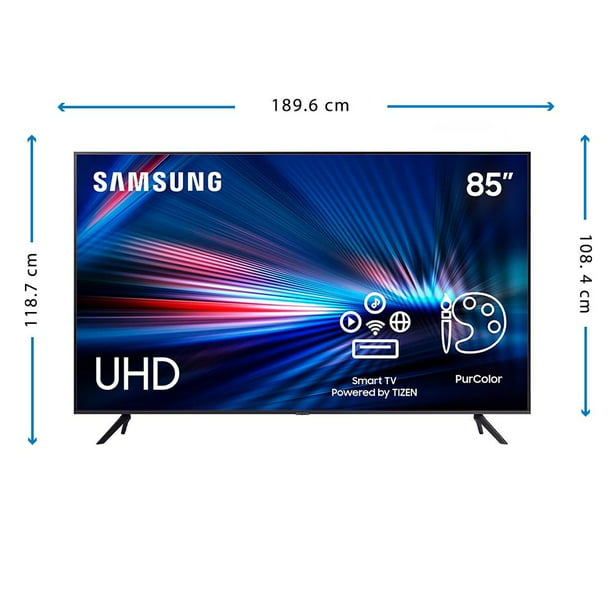 TV Samsung 85 pulgadas 4K Ultra HD Smart TV UN85AU7000FXZX