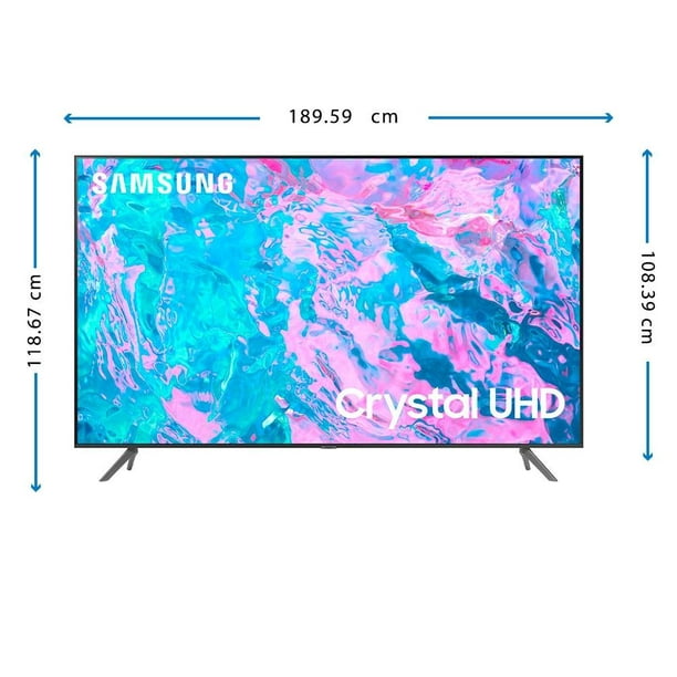 TV Samsung 85 Pulgadas 4K Ultra HD Smart TV LED UN85CU7000FXZX