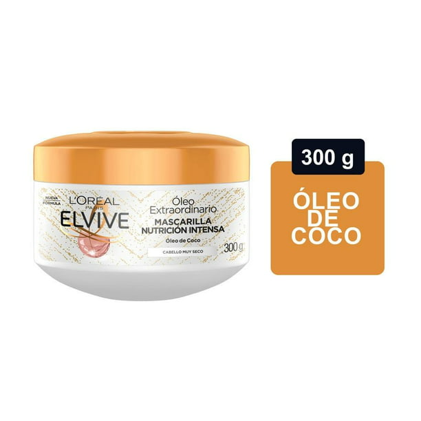 Mascarilla para cabello L'Oréal Elvive óleo extraordinario cabello seco 300 g | Walmart