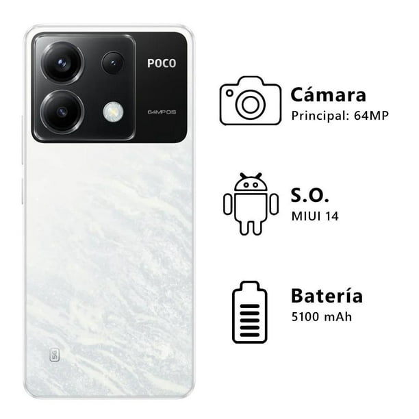 Xiaomi Poco X6 5G 12GB/256GB Negro - Teléfono móvil