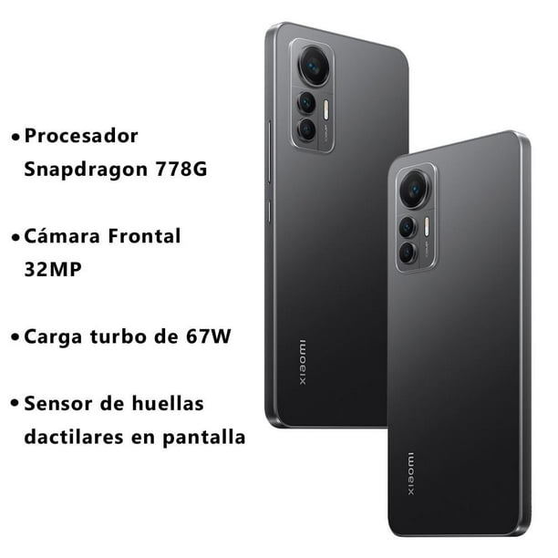 Xiaomi 12 Lite 128GB 8GB (negro)
