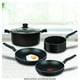 thumbnail image 3 of Batería de Cocina T-fal Elemental 5 Piezas Negro, 3 of 4