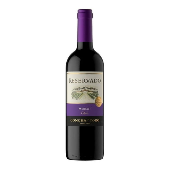 Vino Tinto Concha y Toro Reservado Merlot Blend 750 ml