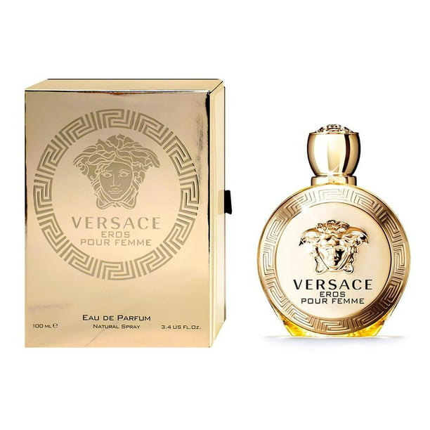 hipótesis Arbitraje Seminario Perfume Versace Eros Pour Femme Dama Eau Parfum 100 ml | Walmart en línea