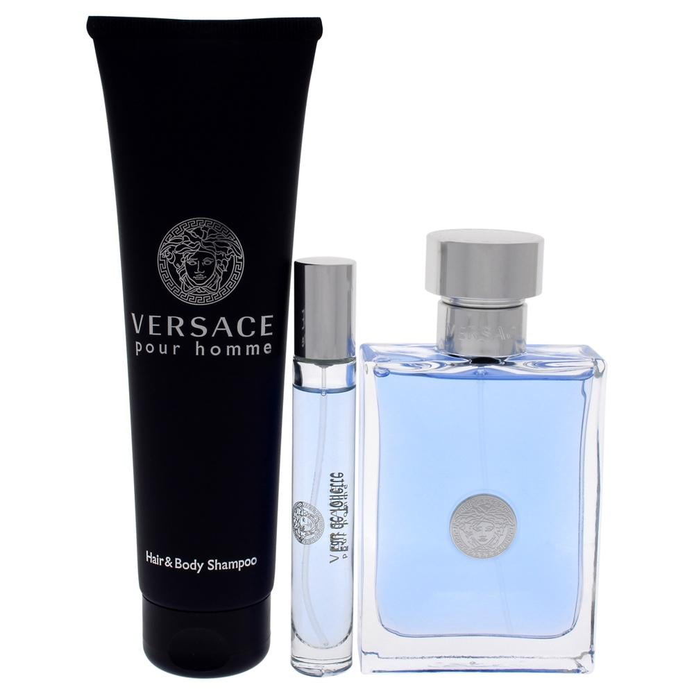Set de Perfumes Versace Pour Homme Caballero EDT 3 Piezas | Walmart en ...