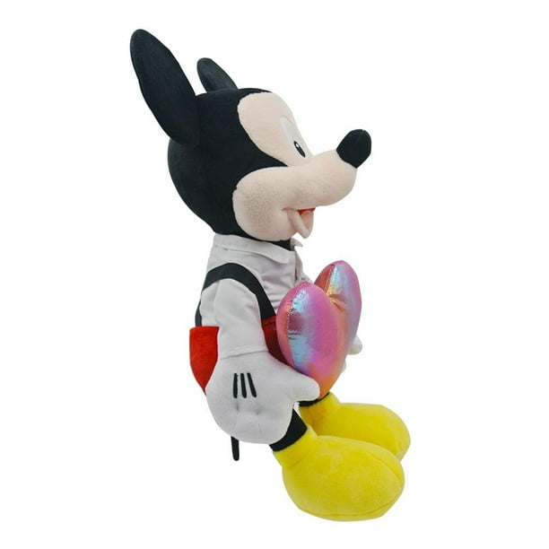  Disney Mickey - Peluche de peluche auténtico, 18 pulgadas,  sello bordado auténtico : Juguetes y Juegos