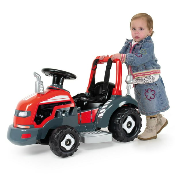  Hikole Tractor eléctrico para niños, tractor 2 en 1