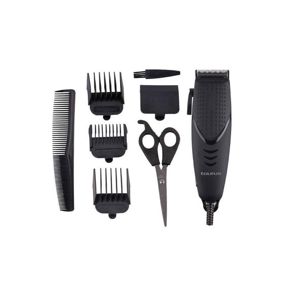 cortadora de pelo taurus hair pro con 9 accesorios