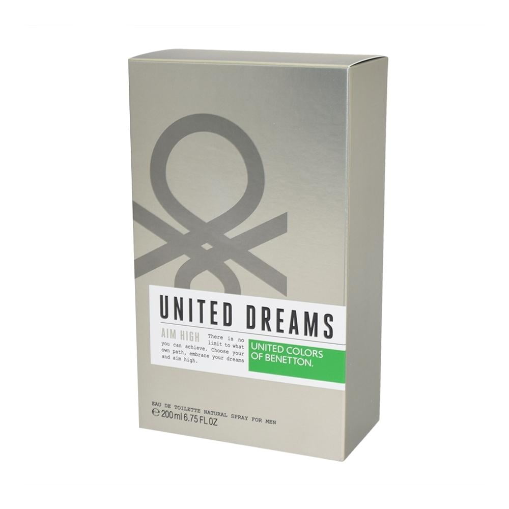 BENETTON UNITED DREAMS AIM HIGH - Juego de 2 piezas para hombre, 3.4 onzas  en aerosol