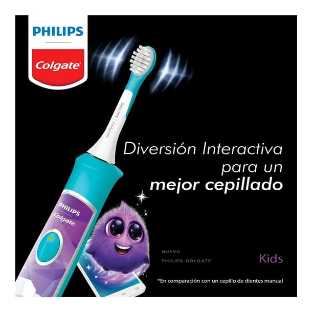 maíz latín Empírico Cepillo de dientes eléctrico Colgate Philips Sonicare for Kids extra suave  | Walmart en línea