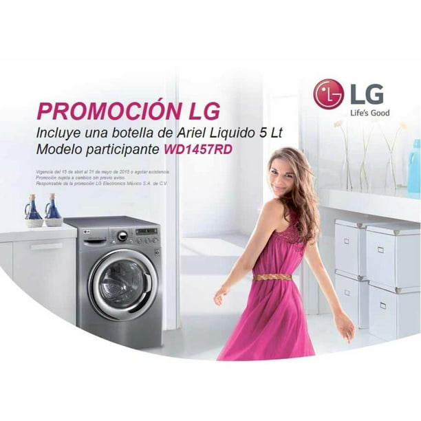 Lavasecadora LG 14 Kg Silver | Walmart en