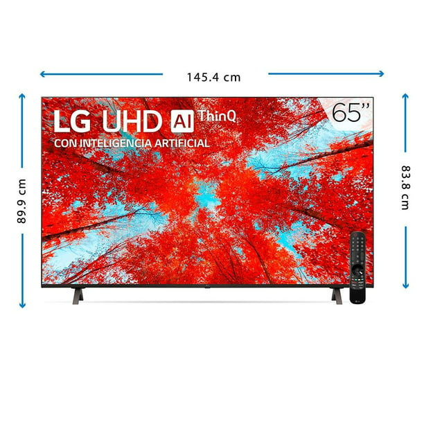 TV LG 65 Pulgadas 4K Ultra HD Smart TV LED 65UQ9058PSC