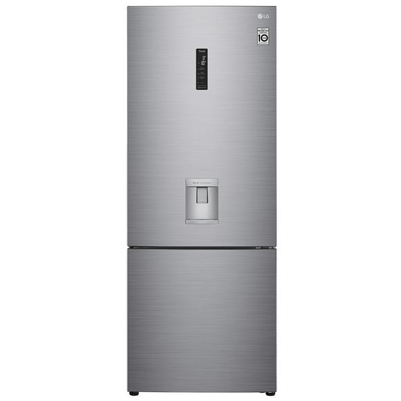refrigerador 17 pies lg silver con despachador de agua y hielos manual