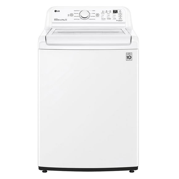 lavadora lg con agitador 21kg blanca
