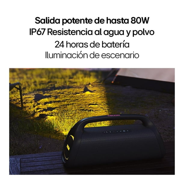 Altavoz inalámbrico  JBL Boombox 3, 80 W, Resistente agua y polvo,  Bluetooth, 24 h, WiFi, Negro