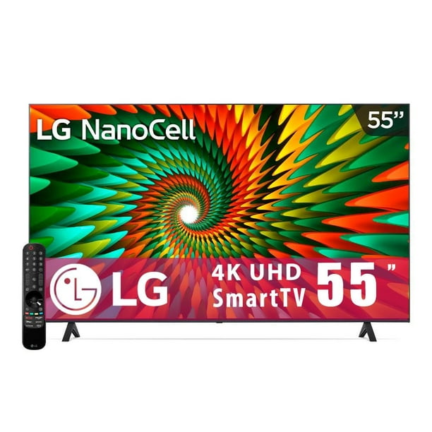 Televisor LG 55 pulgadas NANO CELL 4K Ultra HD Smart TV 55NANO77 LG