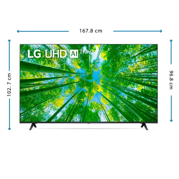 Circunstancias imprevistas Misericordioso solo TV LG 75 Pulgadas 4K Ultra HD Smart TV LED 75UQ8050PSB | Walmart en línea