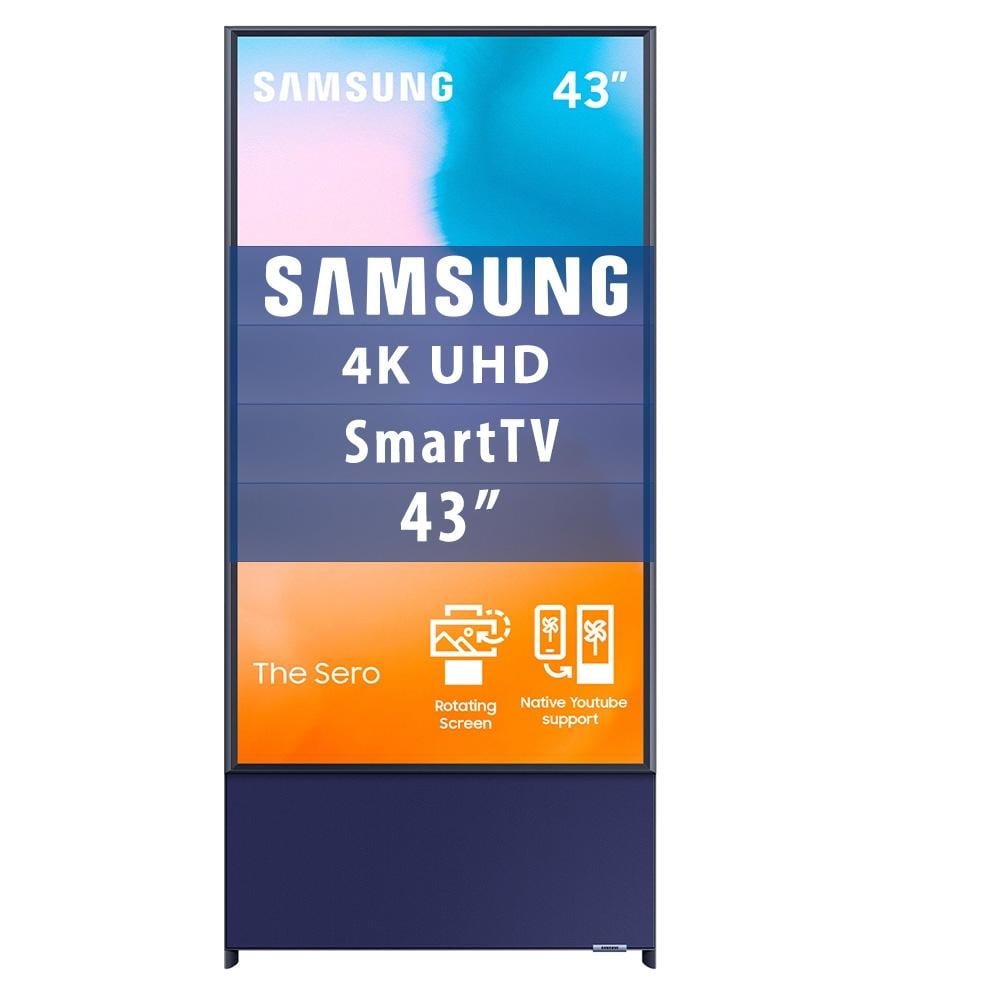 Pantalla Samsung 43 Pulgadas Smart TV Crystal UHD UN43CU7000FXZX a