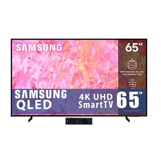 Televisión Smart TV Samsung QLED Q65C 65 Pulgadas 4K Ultra HD Wifi