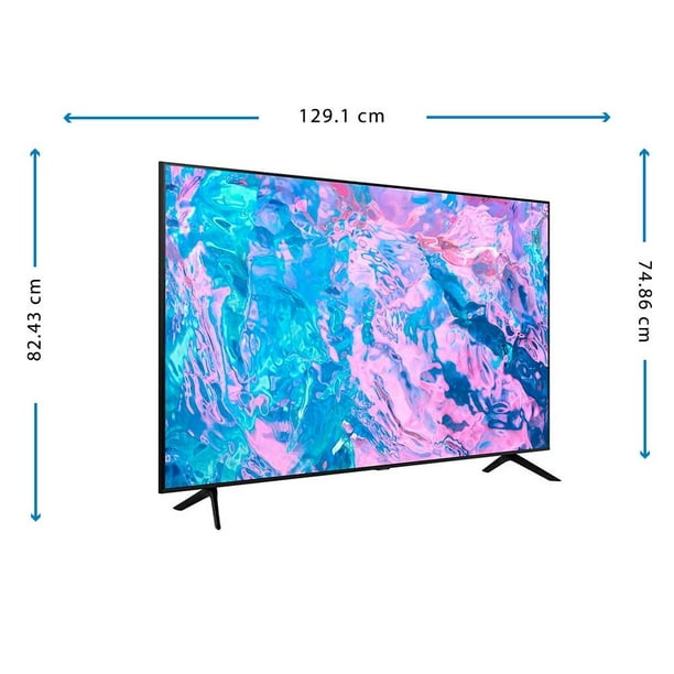 Pantalla LED Samsung 58 Ultra HD 4K Smart TV UN58CU7000FXZX