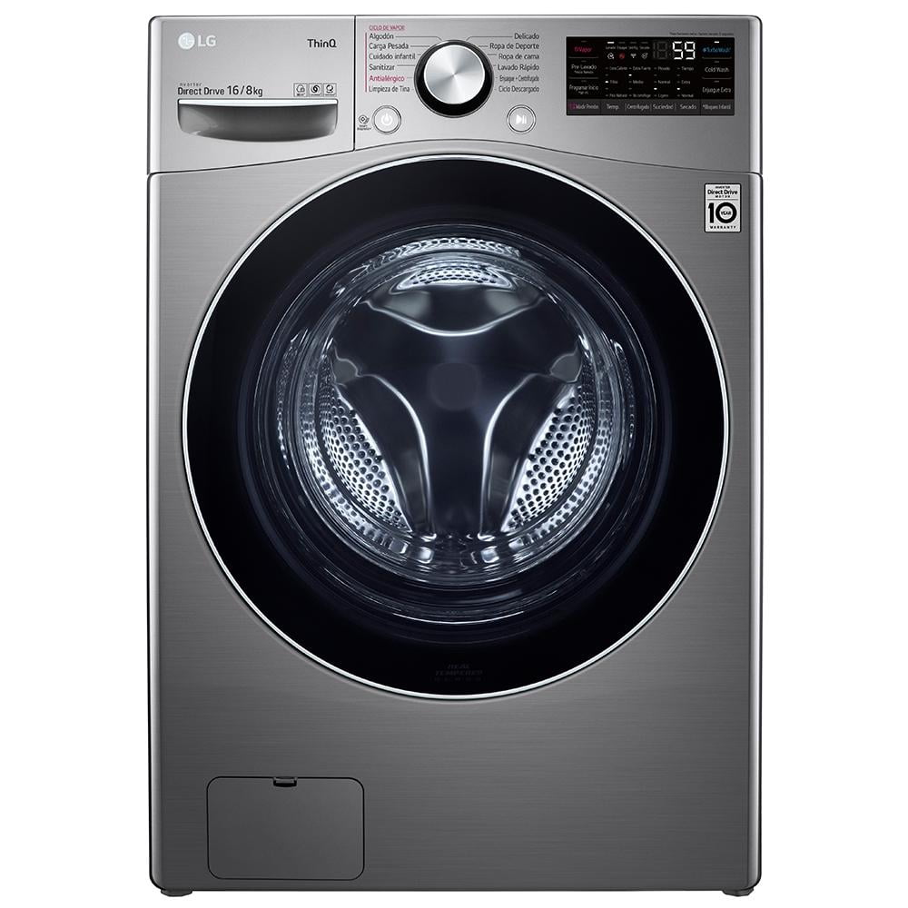 Lavasecadora LG 16 kg Silver | en línea