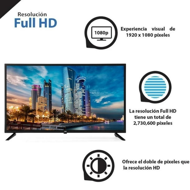 Las mejores ofertas en Los televisores JVC sin SMART TV cuenta con 40-49 en  pantalla
