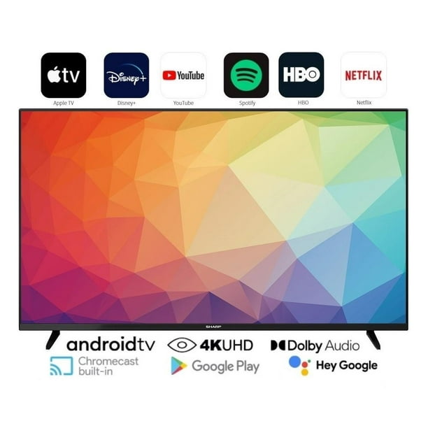 Pantalla 70 Pulgadas LED 4K Android TV 4k Ultra HD Sharp 4TC70BK2UD –  MegaAudio
