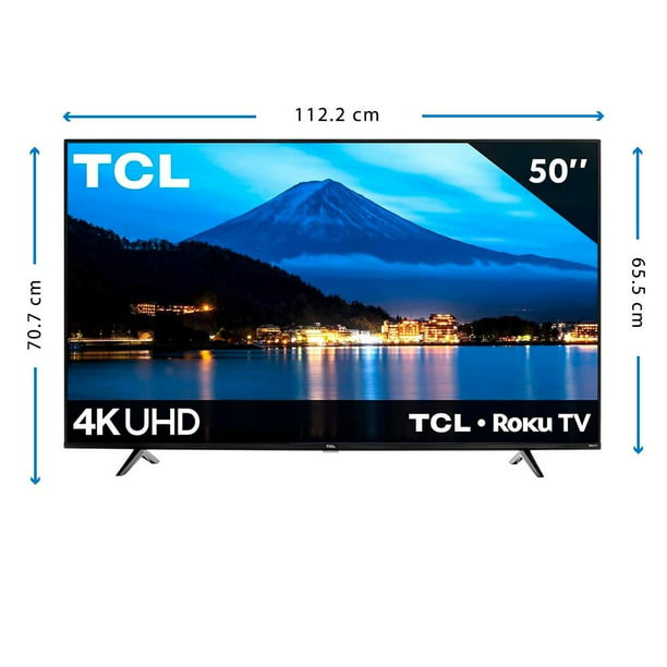Corotos  TV 50 Pulgadas TCL 4K GOOGLE TV con Bluetooth y Comando