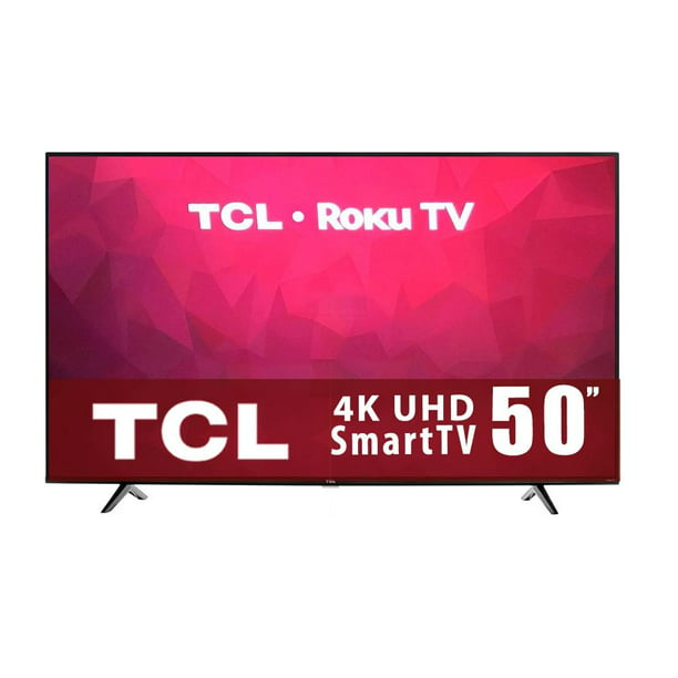 SMART TV TCL 50 PULGADAS LED 4K ROKU